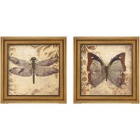 Framed Butterfly 2 Piece Framed Art Print Set