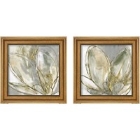 Framed Blooming Gold 2 Piece Framed Art Print Set