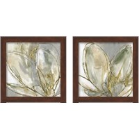 Framed Blooming Gold 2 Piece Framed Art Print Set