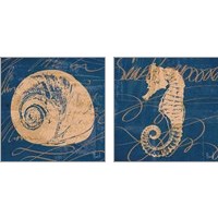 Framed By the Seashore 2 Piece Art Print Set