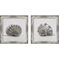 Framed 'Beachside Treasure 2 Piece Framed Art Print Set' border=