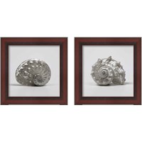 Framed 'Beachside Treasure 2 Piece Framed Art Print Set' border=