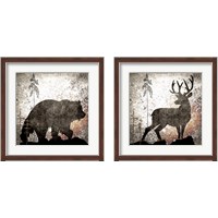 Framed 'Calling Wildlife 2 Piece Framed Art Print Set' border=