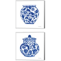 Framed Chinoiserie  2 Piece Canvas Print Set