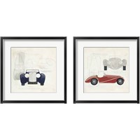 Framed 'Roadster 2 Piece Framed Art Print Set' border=