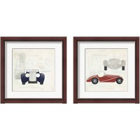 Framed 'Roadster 2 Piece Framed Art Print Set' border=