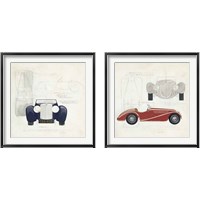 Framed Roadster 2 Piece Framed Art Print Set