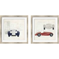 Framed 'Roadster 2 Piece Framed Art Print Set' border=