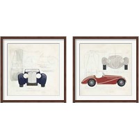 Framed 'Roadster 2 Piece Framed Art Print Set' border=