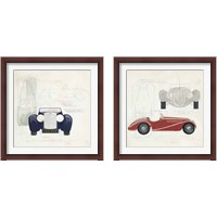 Framed 'Roadster 2 Piece Framed Art Print Set' border=