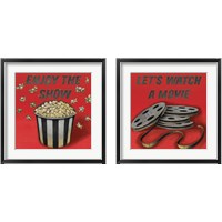 Framed 'Movie 2 Piece Framed Art Print Set' border=