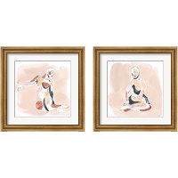 Framed 'Desert Dancer 2 Piece Framed Art Print Set' border=