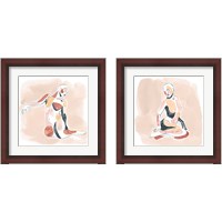 Framed 'Desert Dancer 2 Piece Framed Art Print Set' border=