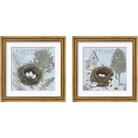 Framed Nesting Collection 2 Piece Framed Art Print Set