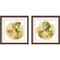 Framed 'Garden Goddess 2 Piece Framed Art Print Set' border=