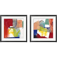 Framed Bright Composition 2 Piece Framed Art Print Set