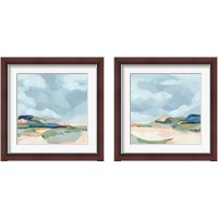 Framed 'Valley Vista 2 Piece Framed Art Print Set' border=