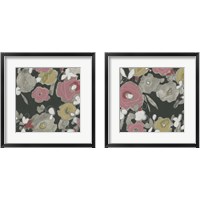 Framed 'Impulse Floral 2 Piece Framed Art Print Set' border=