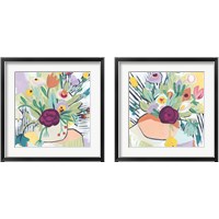 Framed Fauvist Floral 2 Piece Framed Art Print Set