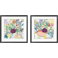 Framed Fauvist Floral 2 Piece Framed Art Print Set