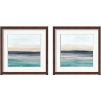 Framed Sea Rise 2 Piece Framed Art Print Set