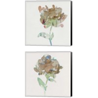 Framed 'Modern Bloom 2 Piece Canvas Print Set' border=