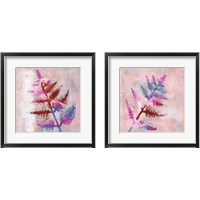 Framed 'Dappled Fern 2 Piece Framed Art Print Set' border=