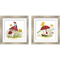 Framed 'Garden Guardian 2 Piece Framed Art Print Set' border=