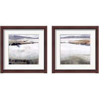 Framed Watercolor Moor 2 Piece Framed Art Print Set