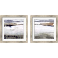 Framed 'Watercolor Moor 2 Piece Framed Art Print Set' border=