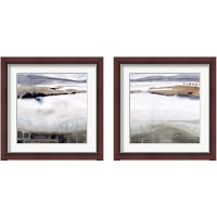 Framed 'Watercolor Moor 2 Piece Framed Art Print Set' border=