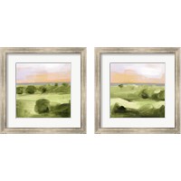 Framed Jotted Landscape 2 Piece Framed Art Print Set