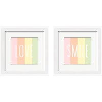 Framed Love Rainbow 2 Piece Framed Art Print Set