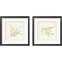 Framed 'Musical Gift 2 Piece Framed Art Print Set' border=