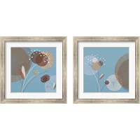 Framed Blue Breeze 2 Piece Framed Art Print Set