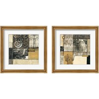 Framed 'Classical Ruins 2 Piece Framed Art Print Set' border=