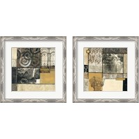 Framed 'Classical Ruins 2 Piece Framed Art Print Set' border=