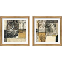 Framed 'Classical Ruins 2 Piece Framed Art Print Set' border=