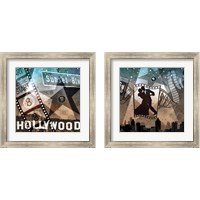 Framed 'Movie 2 Piece Framed Art Print Set' border=