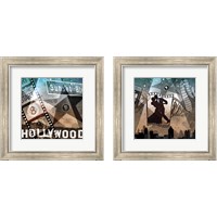 Framed 'Movie 2 Piece Framed Art Print Set' border=