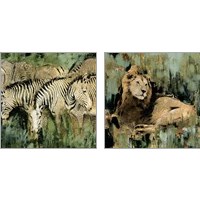 Framed Heart of the Jungle 2 Piece Art Print Set