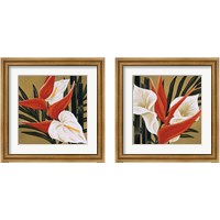 Framed 'Sun Kissed 2 Piece Framed Art Print Set' border=