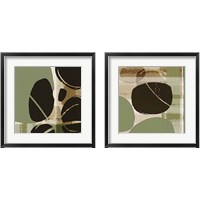 Framed 'Skipping Stones 2 Piece Framed Art Print Set' border=