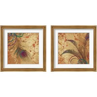 Framed 'Birds of a Feather 2 Piece Framed Art Print Set' border=