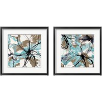 Framed 'Free Flow 2 Piece Framed Art Print Set' border=