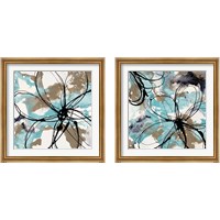 Framed 'Free Flow 2 Piece Framed Art Print Set' border=