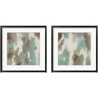 Framed 'Glistening Waters 2 Piece Framed Art Print Set' border=
