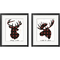 Framed 'Stay Wild 2 Piece Framed Art Print Set' border=