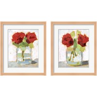 Framed Cut Roses 2 Piece Framed Art Print Set