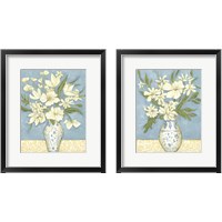 Framed 'Springtime Bouquet 2 Piece Framed Art Print Set' border=